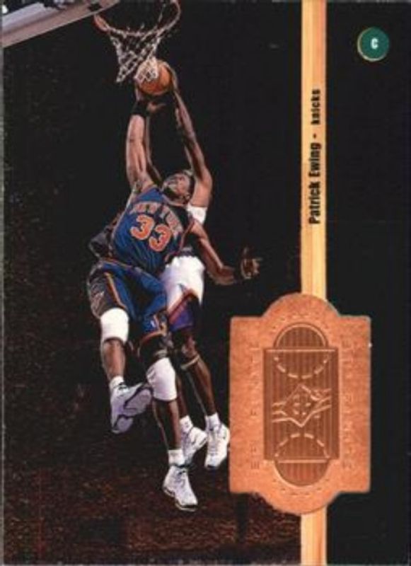 Patrick Ewing 1998 SPx Finite #49 Base /10000 RAW