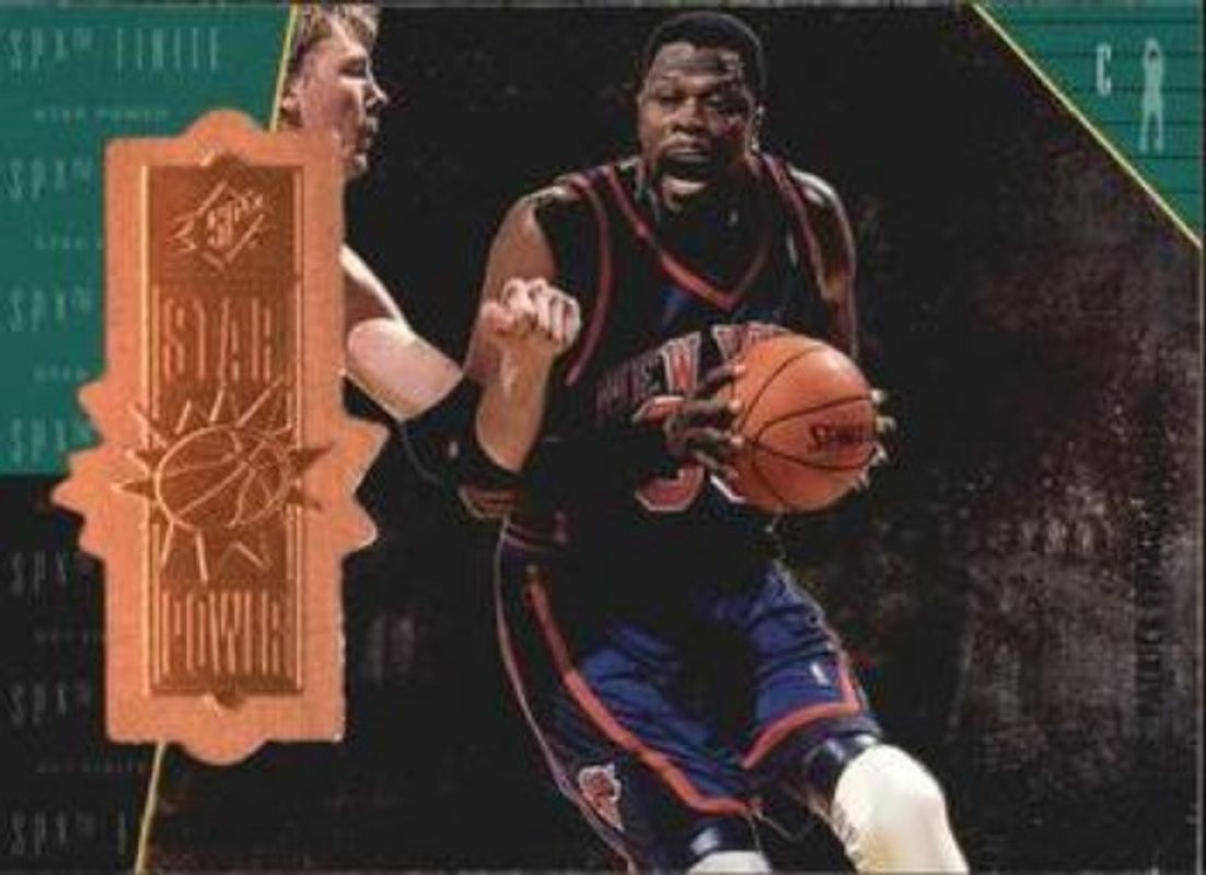 Patrick Ewing 1998 SPx Finite #137 Base /10000 RAW