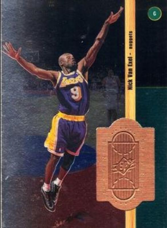 Nick Van Exel 1998 SPx Finite #89 Base /10000 RAW