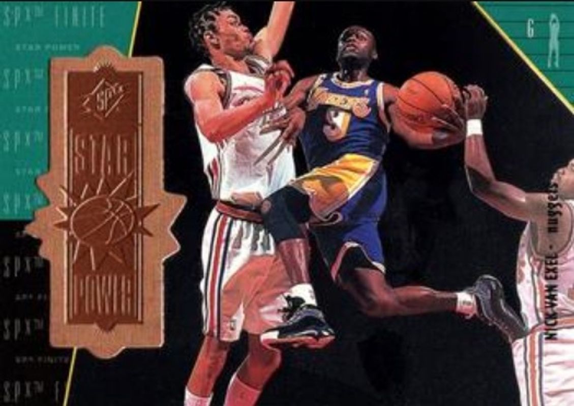 Nick Van Exel 1998 SPx Finite #136 Base /10000 RAW
