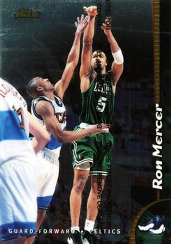 Ron Mercer 1998 Topps Finest #13 Jumbo RAW