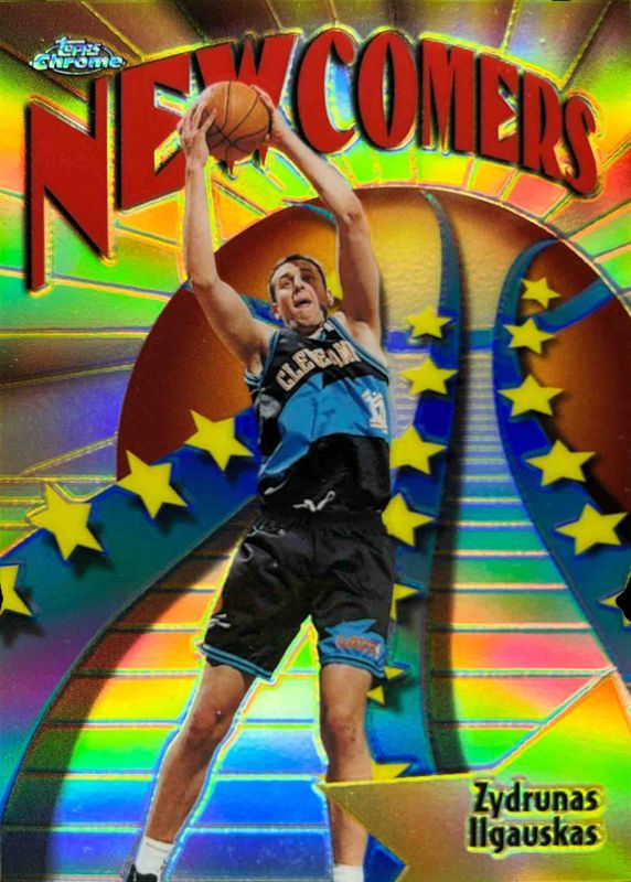 Zydrunas Ilgauskas 1998 Topps Chrome #SB28 Season's Best - Refractor RAW