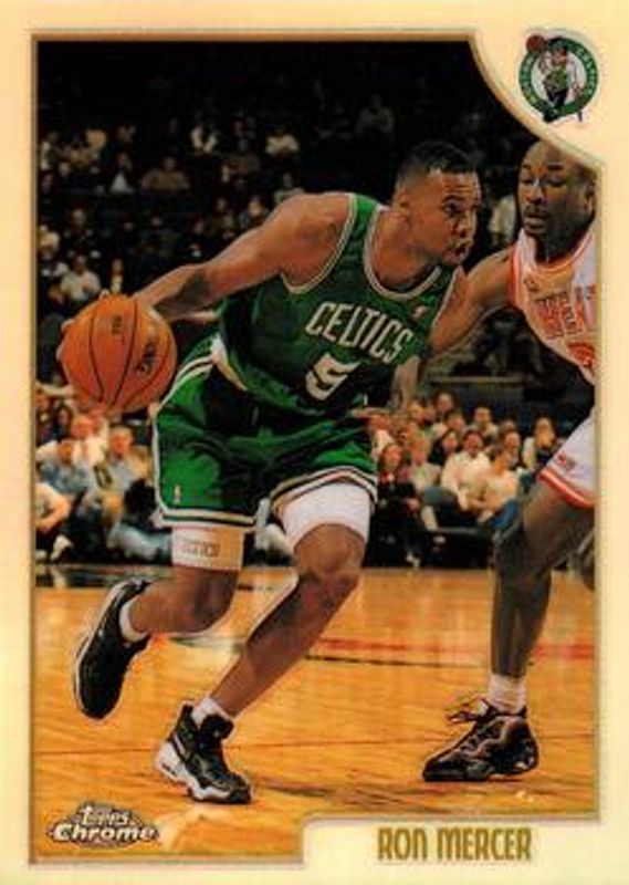 Ron Mercer 1998 Topps Chrome #104 Refractor RAW