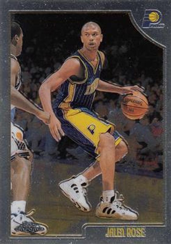 Jalen Rose 1998 Topps Chrome #27 Base RAW