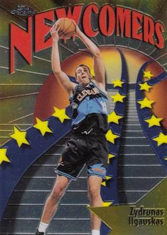 Zydrunas Ilgauskas 1998 Topps Chrome #SB28 Season's Best RAW