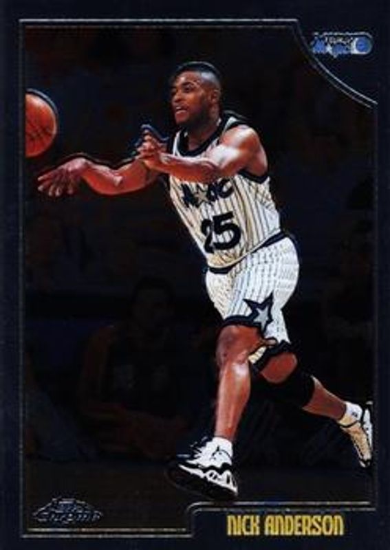 Nick Anderson 1998 Topps Chrome #209 Base RAW