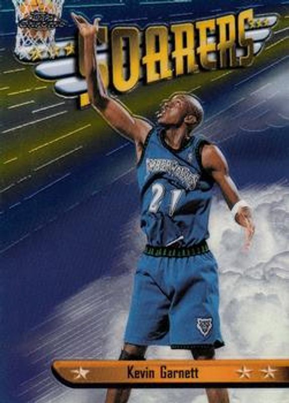 Kevin Garnett 1998 Topps Chrome #SB12 Season's Best RAW