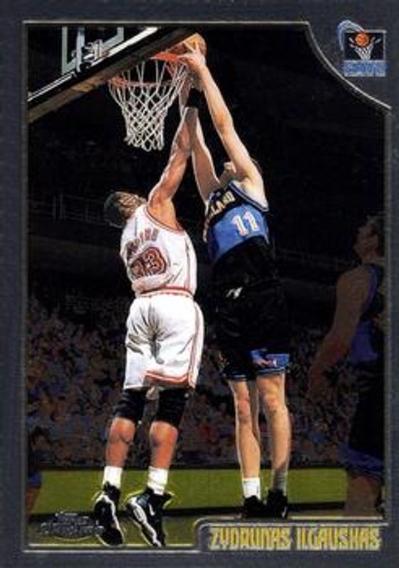 Zydrunas Ilgauskas 1998 Topps Chrome #102 Base RAW