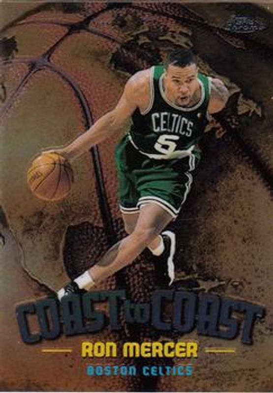 Ron Mercer 1998 Topps Chrome #CC14 Coast to Coast RAW