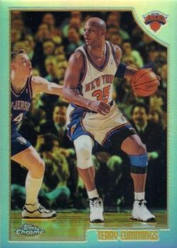 Terry Cummings 1998 Topps Chrome #78 Refractor RAW