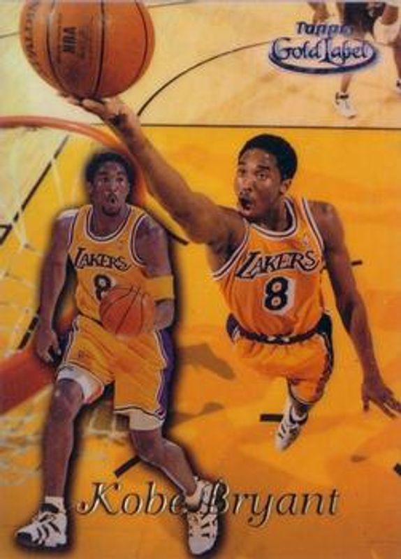 Kobe Bryant 1998 Topps #GL3 Gold Label - Black Label RAW
