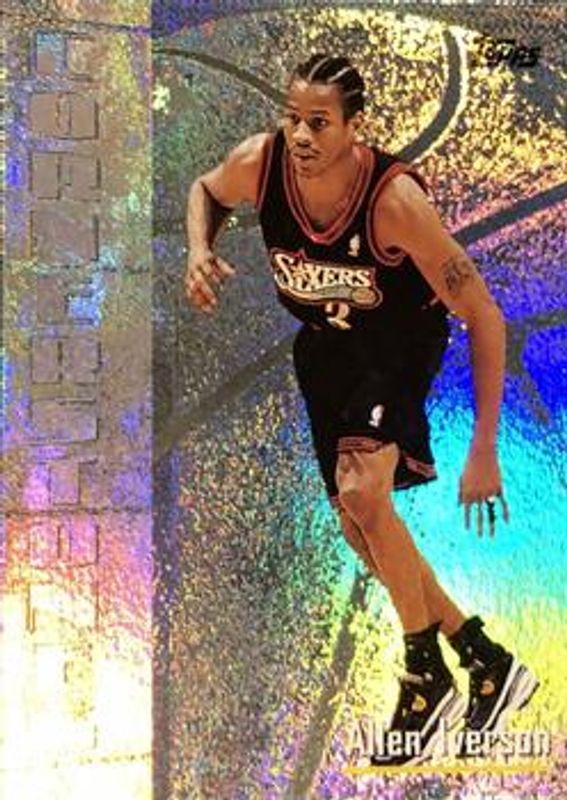 Allen Iverson 1998 Topps #C5 Cornerstones RAW