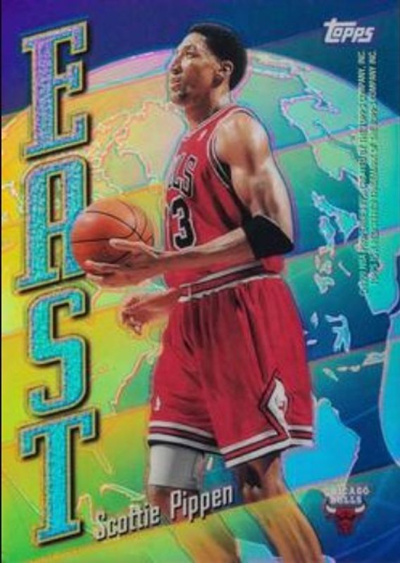 1998 Topps #EW4 East-West Refractor