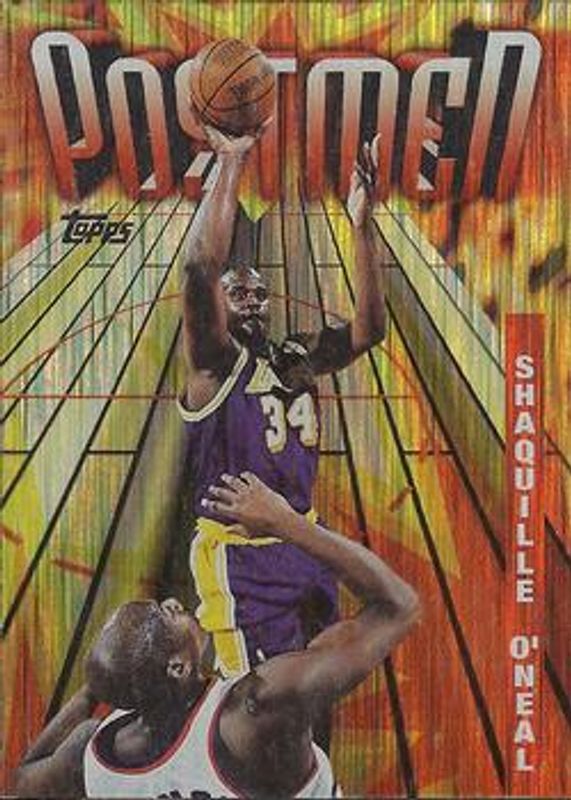 Shaquille O'Neal 1998 Topps #SB21 Season's Best RAW