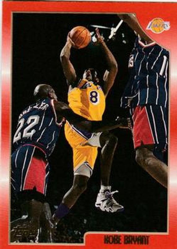 Kobe Bryant 1998 Topps #PP7 Pre Production RAW