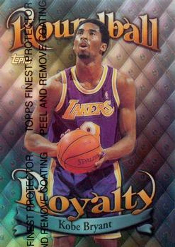 Kobe Bryant 1998 Topps #R18 Roundball Royalty - Refractor RAW
