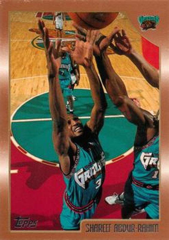 Shareef Abdur-Rahim 1998 Topps #2 Base RAW