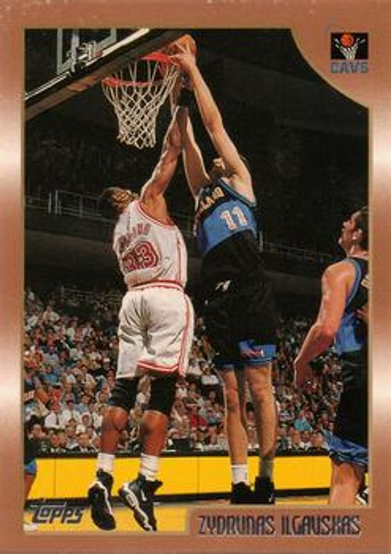 Zydrunas Ilgauskas 1998 Topps #102 Base RAW