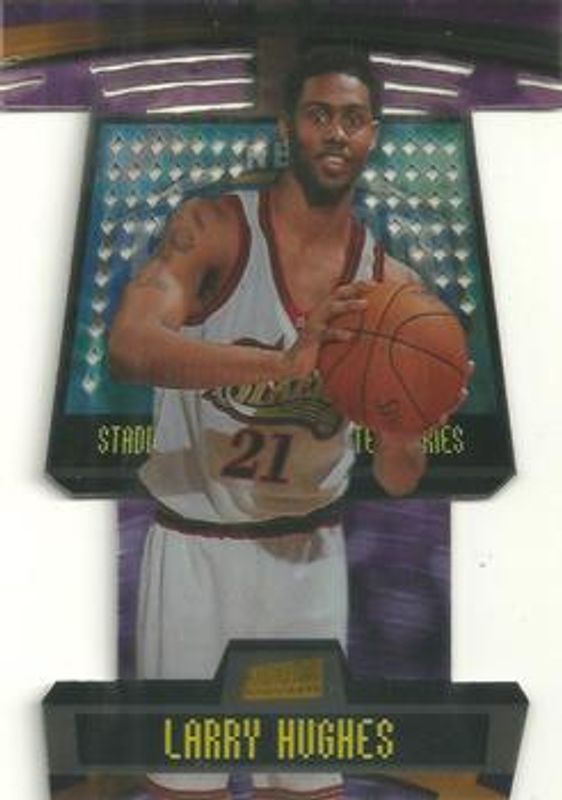Larry Hughes 1998 Stadium Club #T16B Triumvirate Luminous Rookie RAW