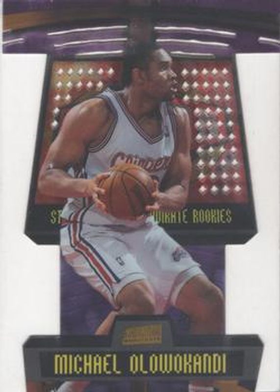Michael Olowokandi 1998 Stadium Club #T15B Triumvirate Luminous Rookie RAW