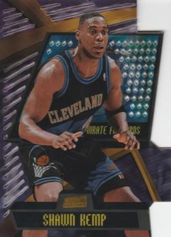 Shawn Kemp 1998 Stadium Club #T12A Triumvirate Luminous RAW