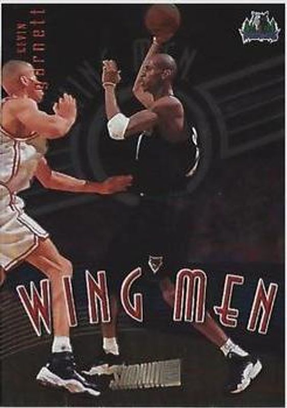 Kevin Garnett 1998 Stadium Club #W4 Wing Men RAW