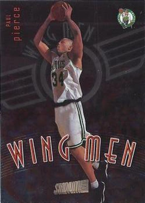 Paul Pierce 1998 Stadium Club #W20 Wing Men Rookie RAW