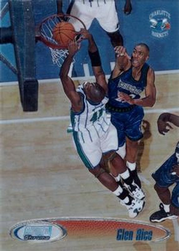 Glen Rice 1998 Stadium Club #SCC19 Chrome RAW