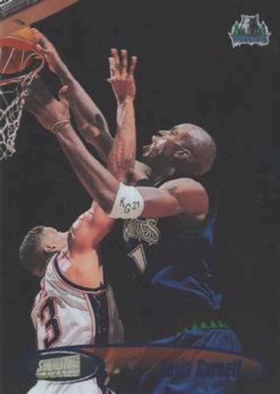 Kevin Garnett 1998 Stadium Club #15 One of a Kind /150 RAW
