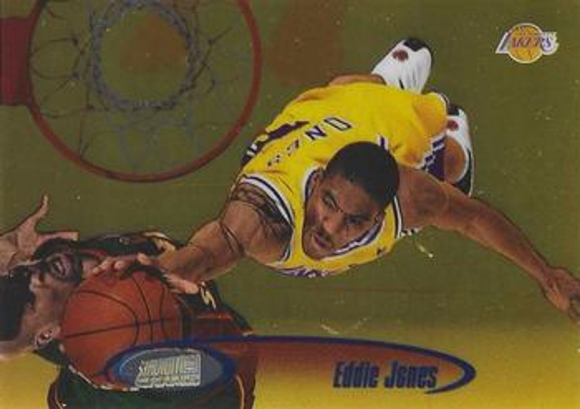 Eddie Jones 1998 Stadium Club #1 One of a Kind /150 RAW