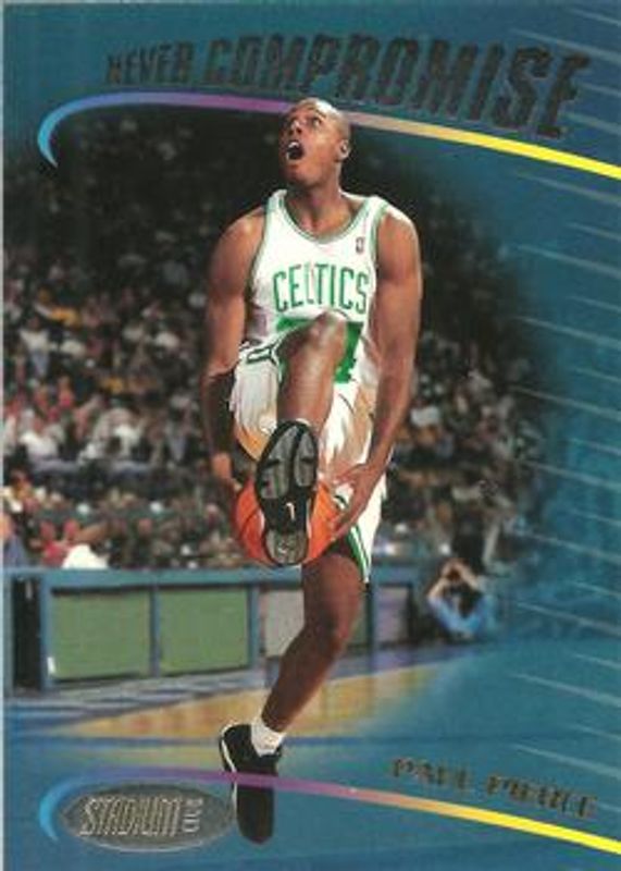 Paul Pierce 1998 Stadium Club #NC19 Never Compromise Rookie RAW