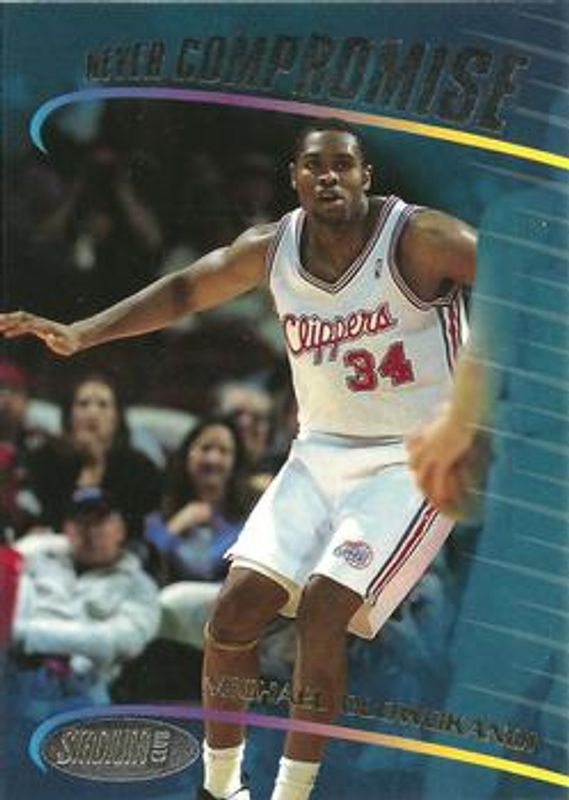 Michael Olowokandi 1998 Stadium Club #NC11 Never Compromise Rookie RAW