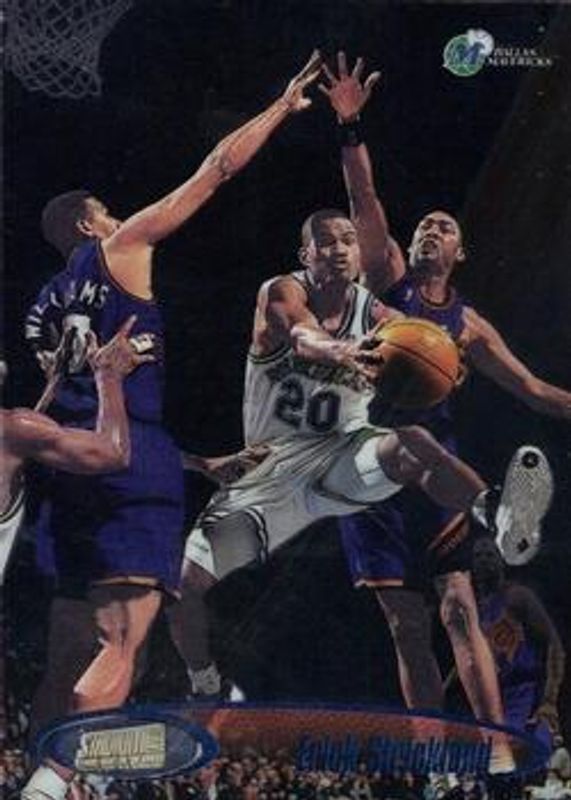 Erick Strickland 1998 Stadium Club #169 One of a Kind /150 RAW