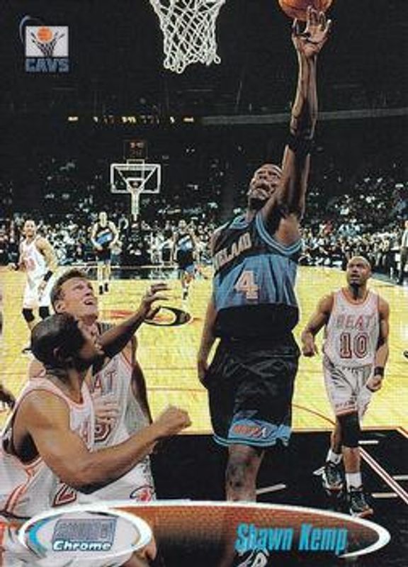 Shawn Kemp 1998 Stadium Club #SCC28 Chrome - Refractor RAW