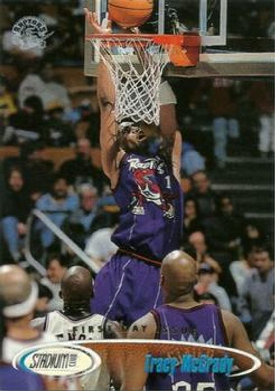 Tracy McGrady 1998 Stadium Club #45 First Day Issue RAW
