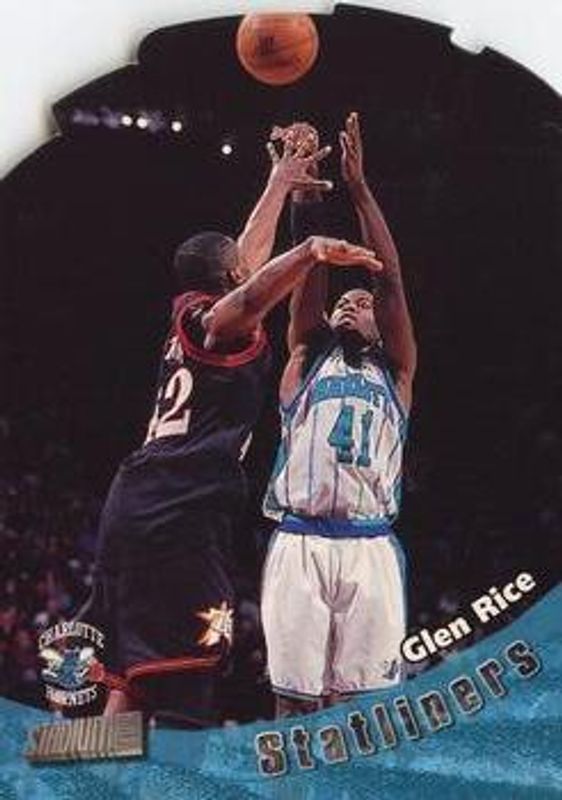 Glen Rice 1998 Stadium Club #S14 Statliners RAW