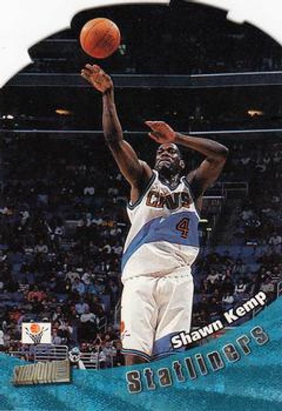 Shawn Kemp 1998 Stadium Club #S10 Statliners RAW