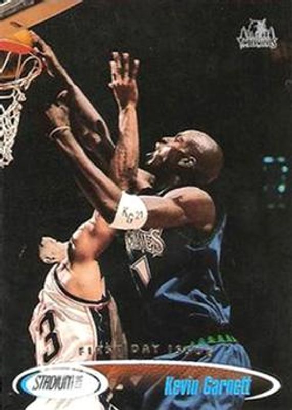 Kevin Garnett 1998 Stadium Club #15 First Day Issue RAW