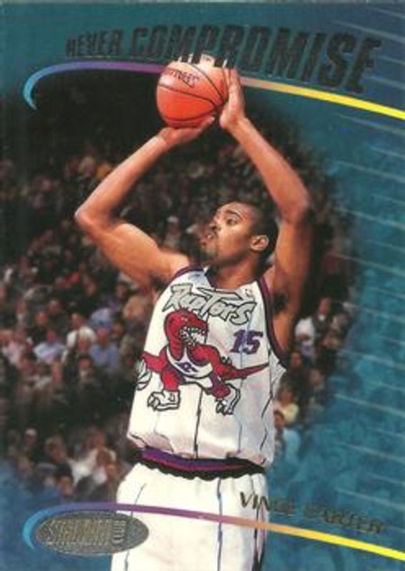 Vince Carter 1998 Stadium Club #NC15 Never Compromise Rookie RAW