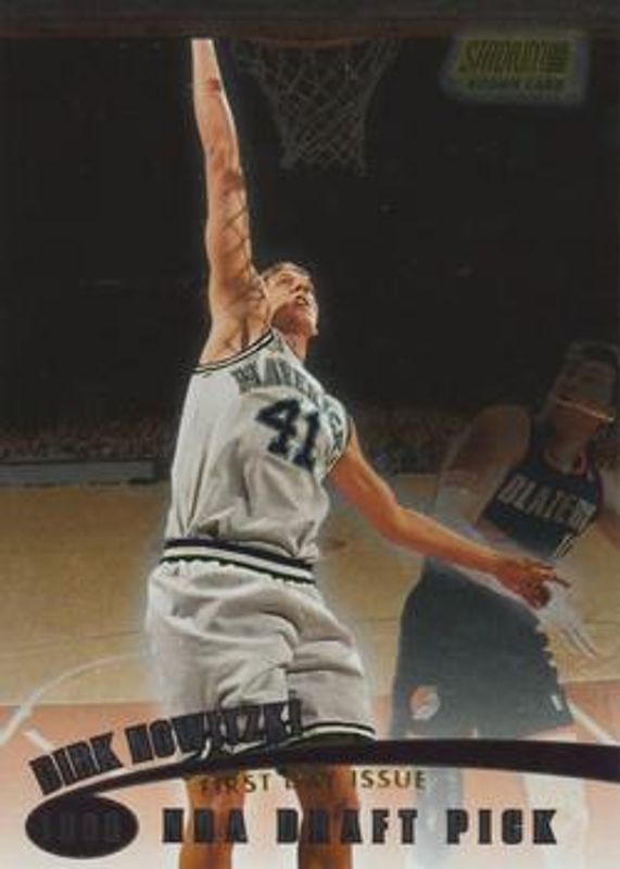 Dirk Nowitzki 1998 Stadium Club #109 First Day Issue Rookie RAW