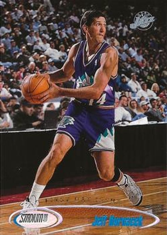 Jeff Hornacek 1998 Stadium Club #92 First Day Issue RAW