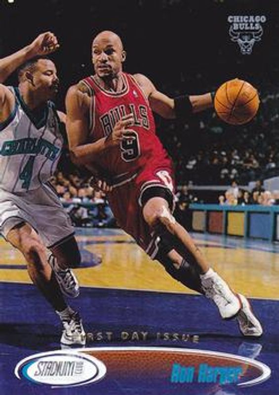 Ron Harper 1998 Stadium Club #49 First Day Issue RAW