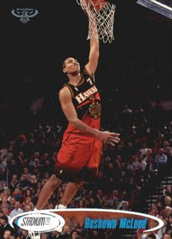 Roshown McLeod 1998 Stadium Club #211 First Day Issue Rookie RAW