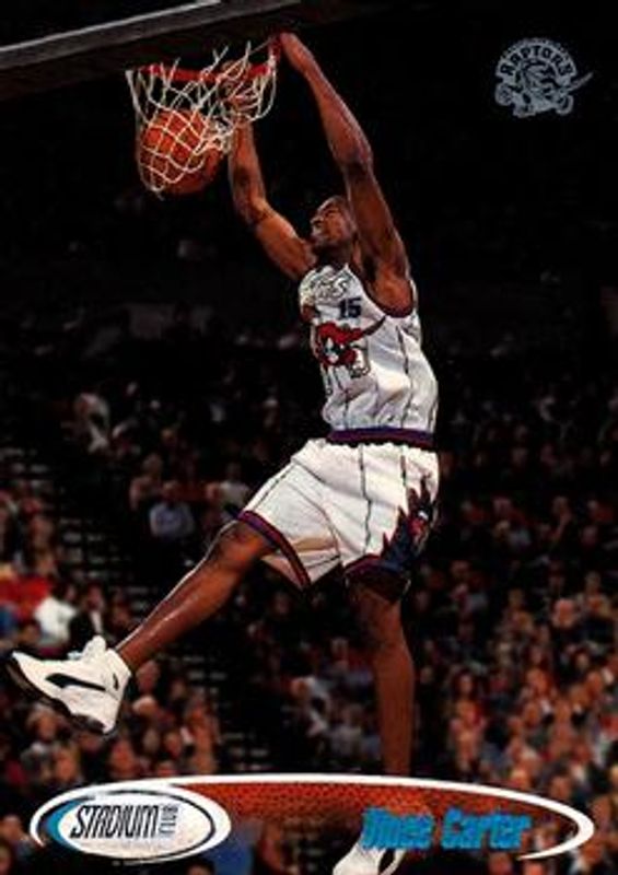 Vince Carter 1998 Stadium Club #198 Base Rookie RAW