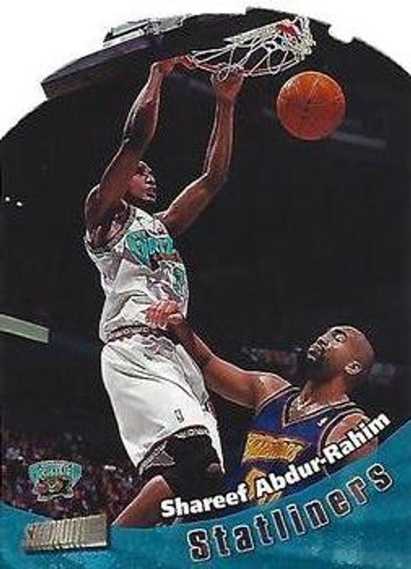 Shareef Abdur-Rahim 1998 Stadium Club #S9 Statliners RAW