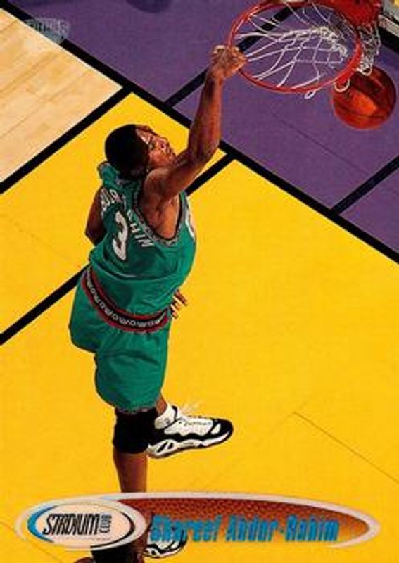 Shareef Abdur-Rahim 1998 Stadium Club #PP1 Pre Production RAW