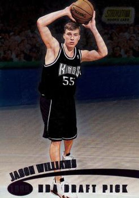 Jason Williams 1998 Stadium Club #107 Base Rookie RAW