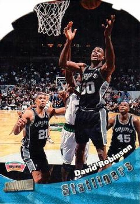 David Robinson 1998 Stadium Club #S20 Statliners RAW