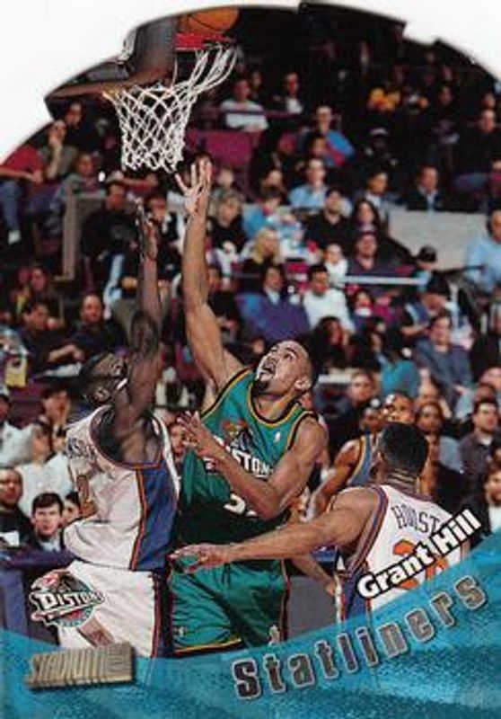 Grant Hill 1998 Stadium Club #S5 Statliners RAW