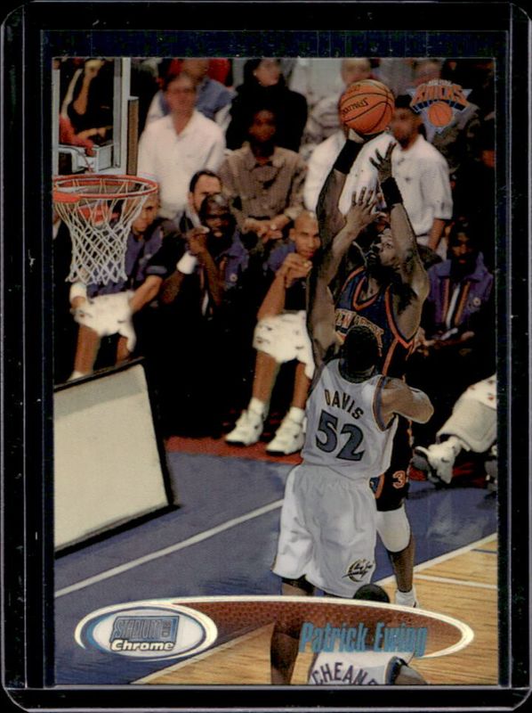 Patrick Ewing 1998 Stadium Club #SCC3 Chrome - Refractor RAW
